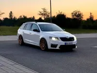 Gebraucht Skoda Octavia RS 184 PS (135 kW) 2014 Weiß Kombi