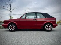 Gebraucht VW Golf Cabriolet 95 PS (69 kW) 1988 Rot Cabrio