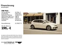 Gebraucht VW Polo Move 95 PS (69 kW) 2024 Ivory silver metallic (metallic) Kleinwagen