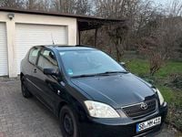 Gebraucht Toyota Corolla 110 PS (80 kW) 2003 Schwarz Kleinwagen