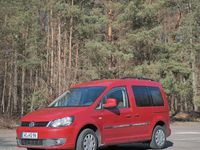 Gebraucht VW Caddy 102 PS (75 kW) 2010 Rot Van / Kleinbus