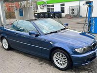 Gebraucht BMW 318 Cabriolet 150 PS (110 kW) 2003 Blau Cabrio