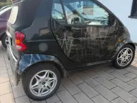 Usata Smart ForTwo Cabrio 45 CV (33 kW) 2003 Nero Cabrio