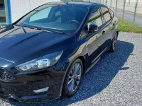 Brugt Ford Focus ST-Line 125 HK (91 kW) 2018 Sort Hatchback