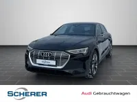Używany Audi e-tron Ambiente 300 kW (408 KM) 2022 Czarny SUV