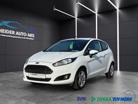 Gebraucht Ford Fiesta Trend 101 PS (74 kW) 2015 Weiß Kleinwagen
