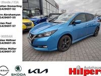 Gebraucht Nissan Leaf N-Connecta 110 kW (150 PS) 2021 Vivid blue (metallic) Kleinwagen