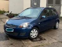 Gebraucht Ford Fiesta Style 69 PS (50 kW) 2008 Blau Kleinwagen