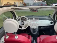 Gebraucht Fiat 500C Lounge 69 PS (50 kW) 2011 Weiß Cabrio