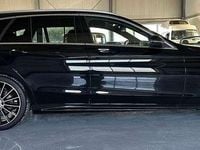 Gebraucht Mercedes C250 AMG line 211 PS (155 kW) 2018 Obsidianschwarz Kombi