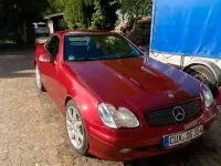 Gebraucht Mercedes SLK320 218 PS (160 kW) 2003 Rot Cabrio