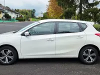Gebraucht Nissan Pulsar Acenta 116 PS (85 kW) 2015 Weiß Kleinwagen