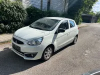 Gebraucht Mitsubishi Space Star Basis 71 PS (52 kW) 2018 Weiß Kleinwagen