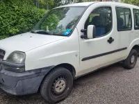 Gebraucht Fiat Doblò 65 PS (47 kW) 2003 Weiß Van / Kleinbus