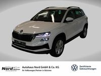 Gebraucht Skoda Karoq Selection 150 PS (110 kW) 2024 Weiß (moonweiss metallic) SUV