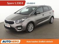 Gebraucht Kia Carens DREAM-TEAM Edition 141 PS (103 kW) 2018 Silber Van / Kleinbus