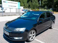 Gebraucht Skoda Rapid 105 PS (77 kW) 2013 Schwarz Kleinwagen