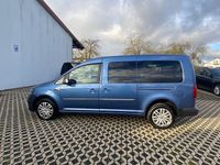 Gebraucht VW Caddy Maxi Trendline 102 PS (75 kW) 2018 Blau Van / Kleinbus