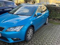 Gebraucht Seat Leon ST Style 110 PS (80 kW) 2016 Blau Kombi
