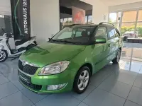 Gebraucht Skoda Fabia Family 86 PS (63 kW) 2013 Grün Kombi