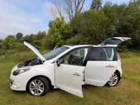 Gebraucht Renault Scénic III Luxe 160 PS (117 kW) 2011 Weiß Van / Kleinbus