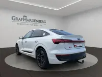 Gebraucht Audi Q8 Sportback e-tron S-Line 250 kW (340 PS) 2024 Gletscherweiß metallic SUV