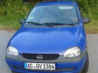 Gebraucht Opel Corsa Eco 73 PS (53 kW) 1998 Blau Kleinwagen