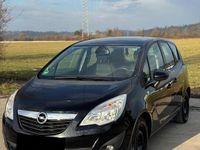 Gebraucht Opel Meriva 120 PS (88 kW) 2010 Schwarz Van / Kleinbus