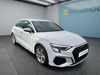 Gebraucht Audi A3 Sportback S-Line 150 PS (110 kW) 2024 Weiß Kleinwagen