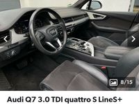 gebraucht Audi Q7 4M 3.0 TDI 3×S-Line Sport+ 7 sitzer Adblue Standheizung