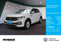 Gebraucht VW T-Cross Style 110 PS (80 kW) 2023 Weiss / pure white SUV