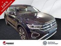 Gebraucht VW T-Roc Cabriolet Goal 116 PS (85 kW) 2025 Deep black perleffekt schwarz Cabrio