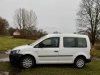 Gebraucht VW Caddy 75 PS (55 kW) 2014 Weiß Van / Kleinbus