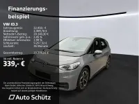 Gebraucht VW ID.3 Pure 110 kW (150 PS) 2022 Mondsteingrau Kleinwagen