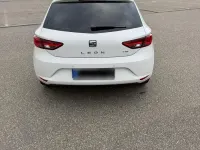 Gebraucht Seat Leon I-Tech 110 PS (80 kW) 2014 Weiß Limousine