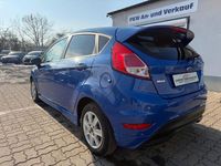 Gebraucht Ford Fiesta Trend 95 PS (69 kW) 2013 Blau Kleinwagen
