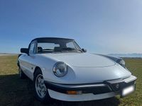 Gebraucht Alfa Romeo Spider 126 PS (92 kW) 1989 Weiß Cabrio