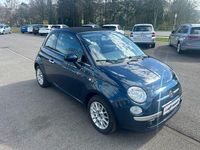 Gebraucht Fiat 500 Lounge 69 PS (50 kW) 2012 Blau Cabrio