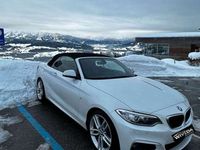 gebraucht BMW 220 d Cabrio M-Sportpaket Aut. NAVI PROF.~LEDER~