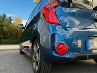 Gebraucht Kia Picanto 86 PS (63 kW) 2016 Blau Kleinwagen