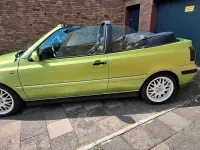 Gebraucht VW Golf Cabriolet 101 PS (74 kW) 1998 Grün Cabrio
