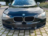 Gebraucht BMW 116 116 PS (85 kW) 2012 Schwarz Kleinwagen