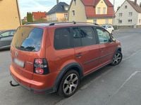 Gebraucht VW Touran Cross 140 PS (102 kW) 2007 Orange Van / Kleinbus