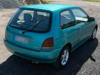 Gebraucht Toyota Starlet 75 PS (55 kW) 1998 Grün Kleinwagen