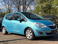 Gebraucht Opel Meriva Edition 101 PS (74 kW) 2010 Blau Van / Kleinbus
