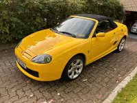 Używany MG TF 136 KM (100 kW) 2003 Żółty Kabriolet