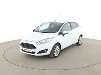 Gebraucht Ford Fiesta Titanium 2016 Weiß Limousine