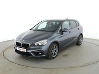 Gebraucht BMW 214 Active Tourer Basis 95 PS (69 kW) 2015 Grau Van / Kleinbus