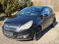 Gebraucht Opel Corsa 69 PS (50 kW) 2011 Schwarz Kleinwagen
