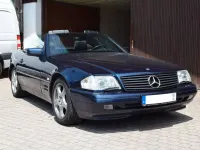 Gebraucht Mercedes SL500 306 PS (225 kW) 1998 Blau Cabrio